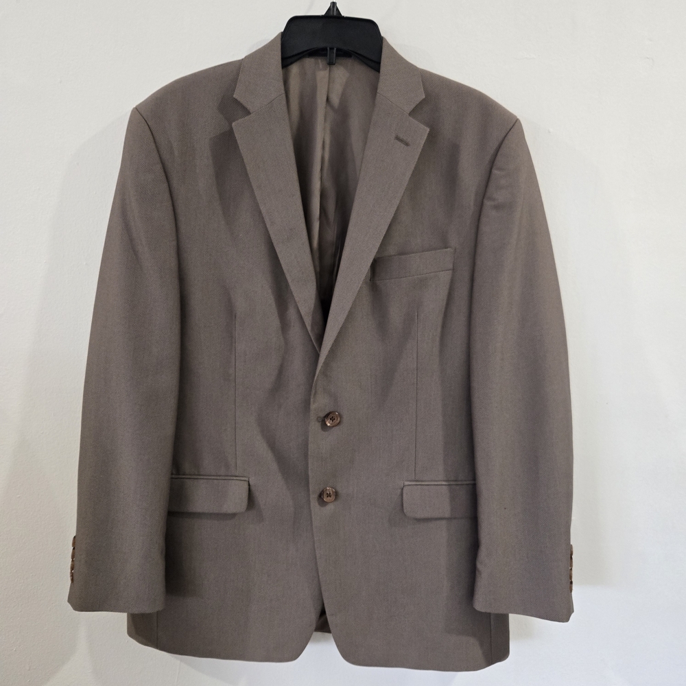 Lauren Ralph Lauren Men’s 42R Brown Taupe Two Button Blazer Sport Coat